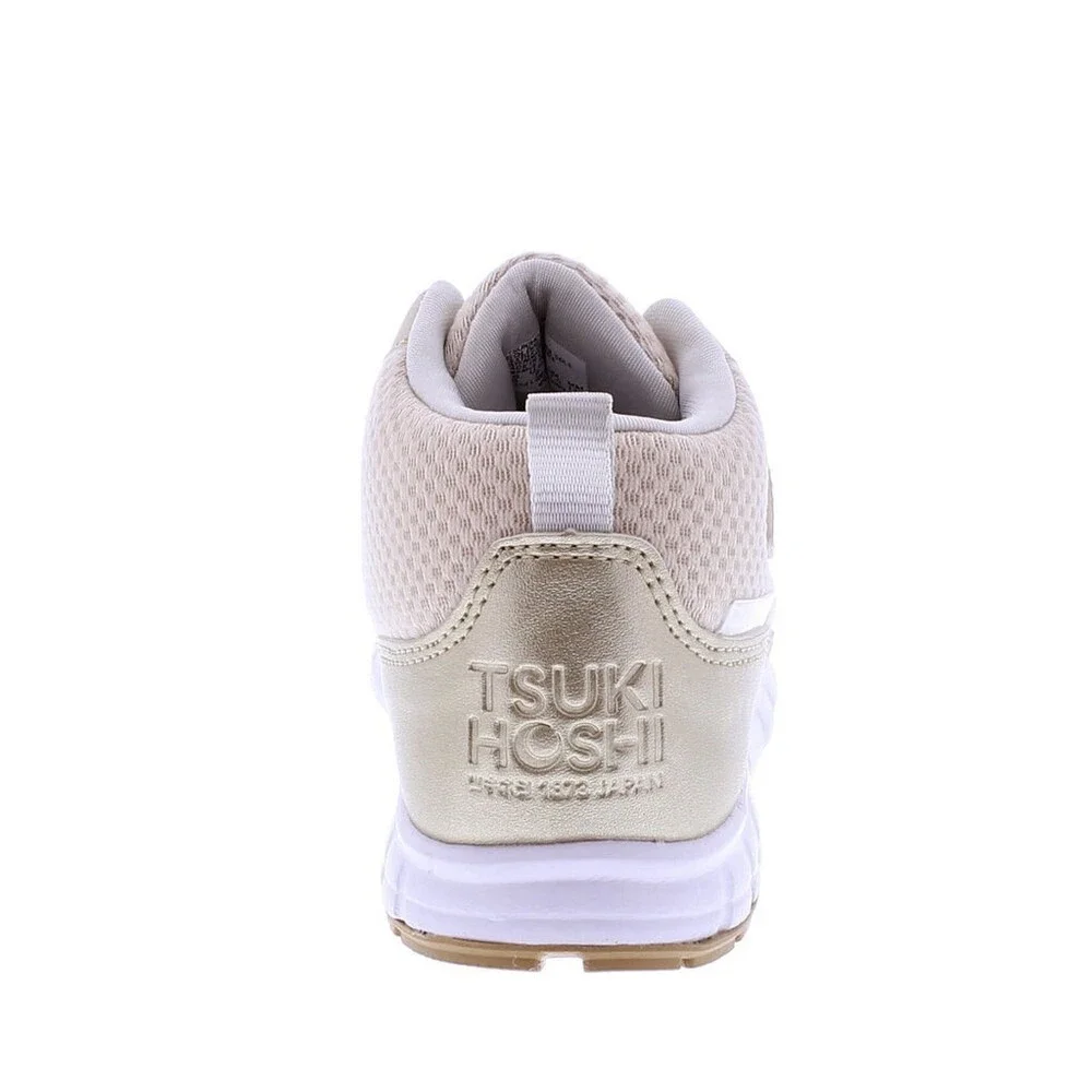 Tsukihoshi Tokyo Sneakers Toddlers 8 Gold Champagne Low Top Casual Shoes ZAP2506